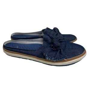 BareTraps Vida Women’s Slip On Denim Mules